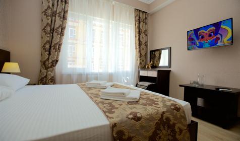 Трехместный с балконом. Отель Корфу, п. Витязево