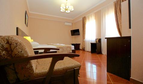 Четырехместный без балкона. Отель Корфу, п. Витязево