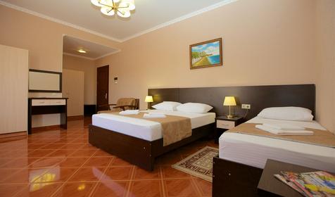 Четырехместный без балкона. Отель Корфу, п. Витязево