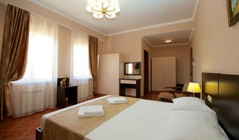 Четырехместный без балкона. Отель Корфу, п. Витязево