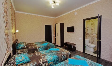 Четырехместный с балконом. Мини-гостиница Абрикос, г. Геленджик, п. Кабардинка