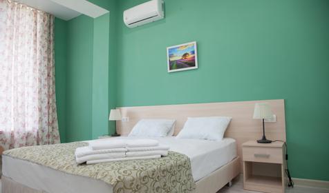 Двухместный номер, третий дом. 2,3,4 этаж, без балкона