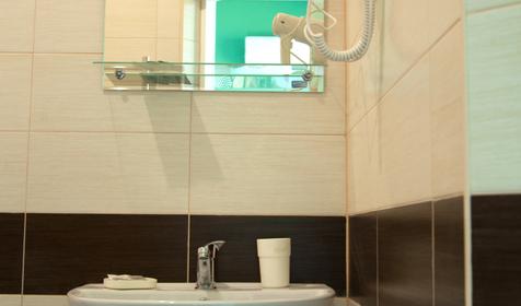 Двухместный номер, третий дом. 2,3,4 этаж, без балкона