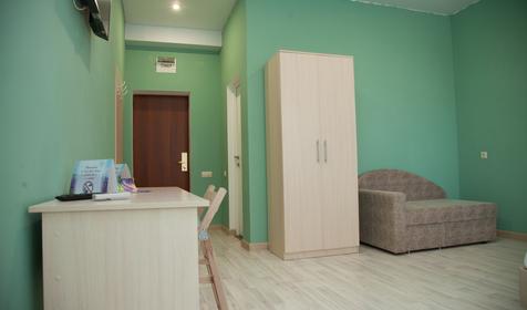 Трехместный номер, второй дом. 3 этаж, без балкона