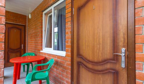 Двухместный стандарт. Отель Морская звезда, Геленджик, Кабардинка