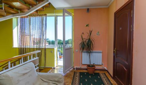 Двухместный люкс с видом на море. Частная гостиница Изумрудная, Геленджик