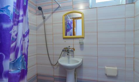 Стандарт трехместный с балконом. Гостиница Дельфин, г. Анапа, п. Витязево