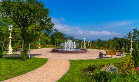 Андреевский парк. Геленджик. Краснодарский край