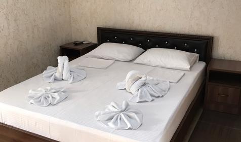 Бюджетный двухместный с 2 отдельными кроватями. Гостевой дом Парус, Туапсе, Джубга