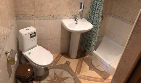 Бюджетный двухместный с 2 отдельными кроватями. Гостевой дом Парус, Туапсе, Джубга