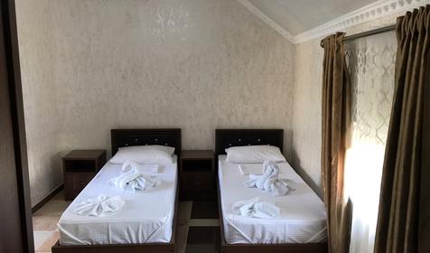 Бюджетный двухместный с 2 отдельными кроватями. Гостевой дом Парус, Туапсе, Джубга