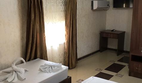 Бюджетный двухместный с 2 отдельными кроватями. Гостевой дом Парус, Туапсе, Джубга