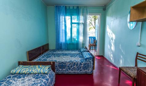 Эконом трехместный. База отдыха Экспресс, Туапсе, Бухта Инал