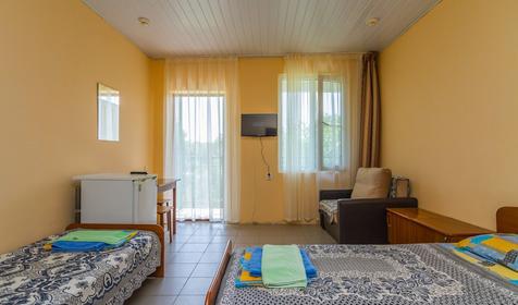 Трехместный стандарт. Пансионат Одиссея, г. Анапа