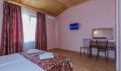 Двухместный двухуровневый коттедж (корпус 10). Пансионат Одиссея, г. Анапа