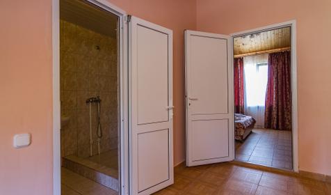 Двухместный двухуровневый коттедж (корпус 10). Пансионат Одиссея, г. Анапа