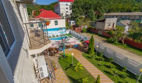 Двухместный однокомнатный. Гостиница Элита, Туапсинский район, п. Новомихайловский