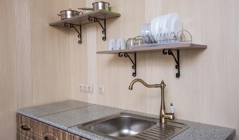 Четырехместный двухкомнатный с кухней