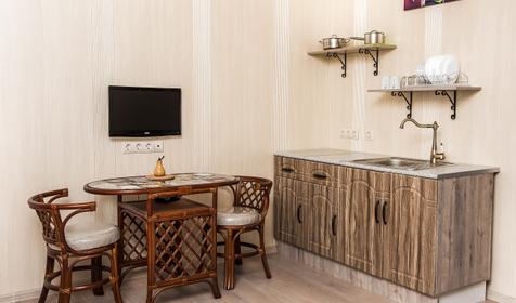 Четырехместный двухкомнатный с кухней