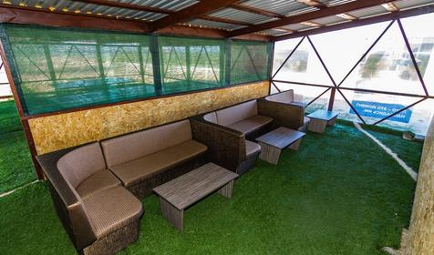 База отдыха Роза ветров, Ейский район, ст. Должанская, коса Долгая