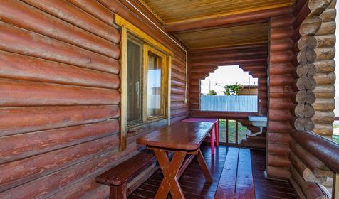 Сруб. База отдыха Роза ветров, Ейский район, ст. Должанская, коса Долгая