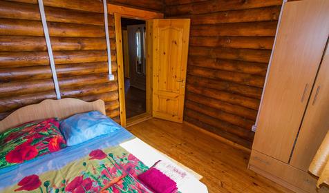 Сруб. База отдыха Роза ветров, Ейский район, ст. Должанская, коса Долгая