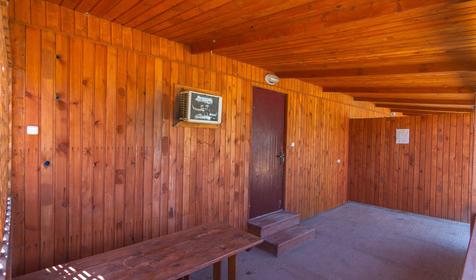 Домик двухкомнатный с верандой без удобств. База отдыха Бриз, Ейск, Должанская