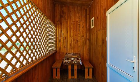 Двухместный с удобствами и верандой. База отдыха Бриз, Ейск, Должанская