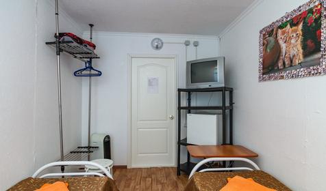 Эконом двухместный (без удобств). База отдыха Ростовчанка, Анапа, Благовещенская