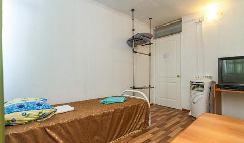 Эконом одноместный (без удобств). База отдыха Ростовчанка, Анапа, Благовещенская