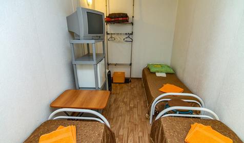 Эконом трехместный (без удобств). База отдыха Ростовчанка, Анапа, Благовещенская