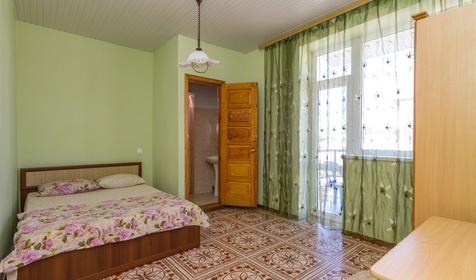 Люкс двухкомнатный с балконом. Гостиница Дельфин, Анапа, Витязево