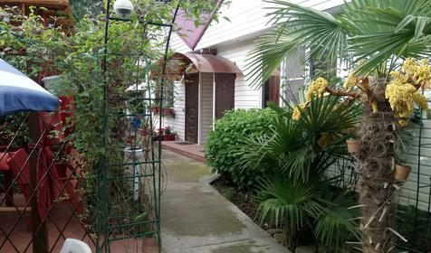 Домик четырехместный двухкомнатный люкс с кухней