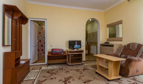 Семейный двухместный однокомнатный с кухней. Отель У Бочарова ручья, Сочи