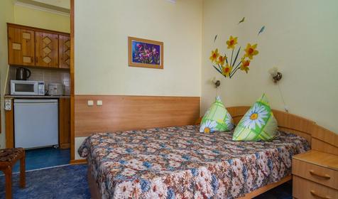 Трехместный с выходом на террасу. Гостевой дом Villa del Mar, Сочи, Хоста