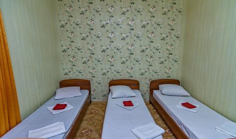 Эконом трехместный. Гостевой дом Пурпурный замок, Сочи, Адлер