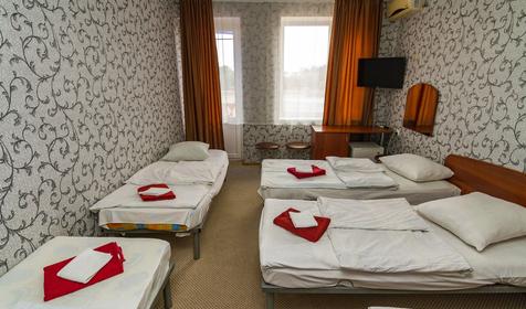 Пятиместный номер. Гостиница Пурпурный замок, Сочи, Адлер