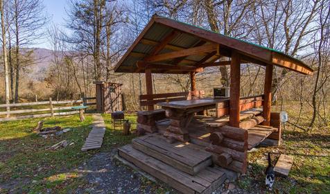 Дом из сруба №2. Гостевой дом У Руслана, Республика Адыгея, г. Майкоп, п. Хамышки