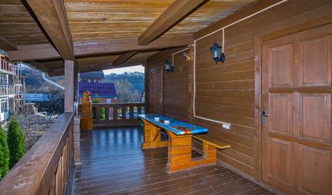 Трехместный стандарт. Гостевой дом Жили-Были, Майкопский р-н, п. Каменномостский