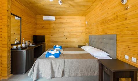 Коттедж двухместный. Пансионат Slavyanka Ultra All Inclusive Hotel (Славянка Ультра Все включено), г. Анапа