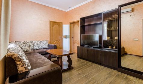 Двухместный двухкомнатный люкс. Пансионат Slavyanka Ultra All Inclusive Hotel (Славянка Ультра Все включено), г. Анапа