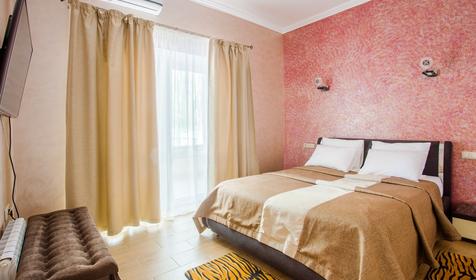 Двухместный двухкомнатный люкс. Пансионат Slavyanka Ultra All Inclusive Hotel (Славянка Ультра Все включено), г. Анапа