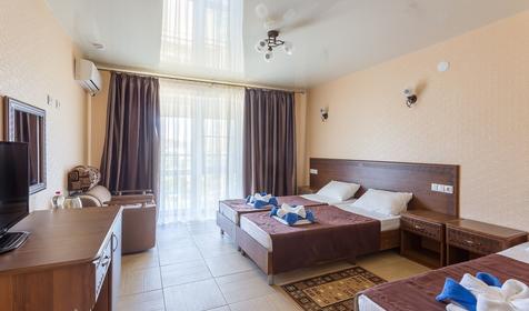 Стандарт трехместный. Пансионат Slavyanka Ultra All Inclusive Hotel (Славянка Ультра Все включено), г. Анапа