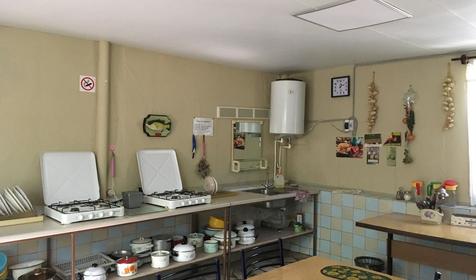 Кухня. База отдыха ГК Эдем, хутор Бетта