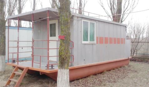 Мобильный домик без удобств трехместный
