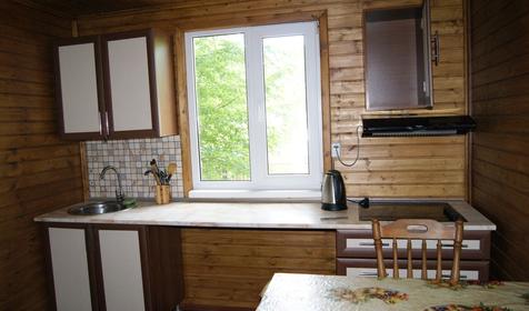 Двухэтажный пятиместный деревянный коттедж