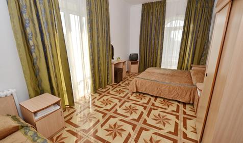 Люкс трехкомнатный пятиместный с кухней №9, 12