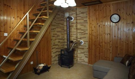 Шестиместный трехкомнатный коттедж