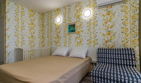 Трехместный комфорт с балконом и видом на море