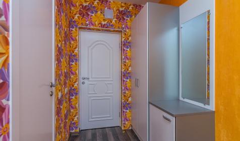 Двухместный комфорт с балконом с видом на сад